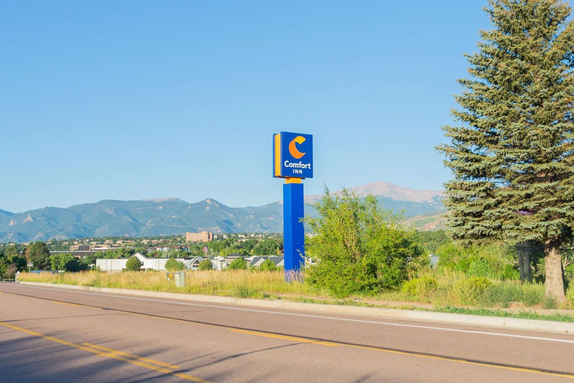 Comfort Inn North Colorado Springs Exterior foto